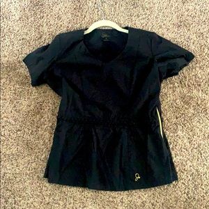 Jaanu scrub top black